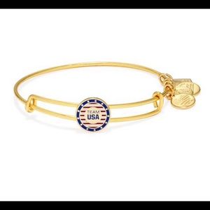NWOT Alex and Ani Olympic Team USA Epoxy Slider